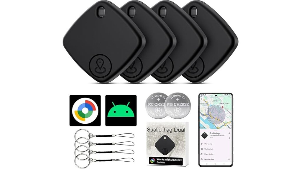 bluetooth air tracker tags 4 pack