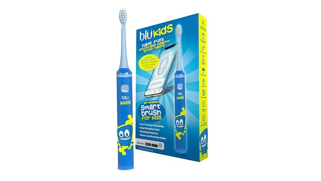 bluetooth kids toothbrush with tracking