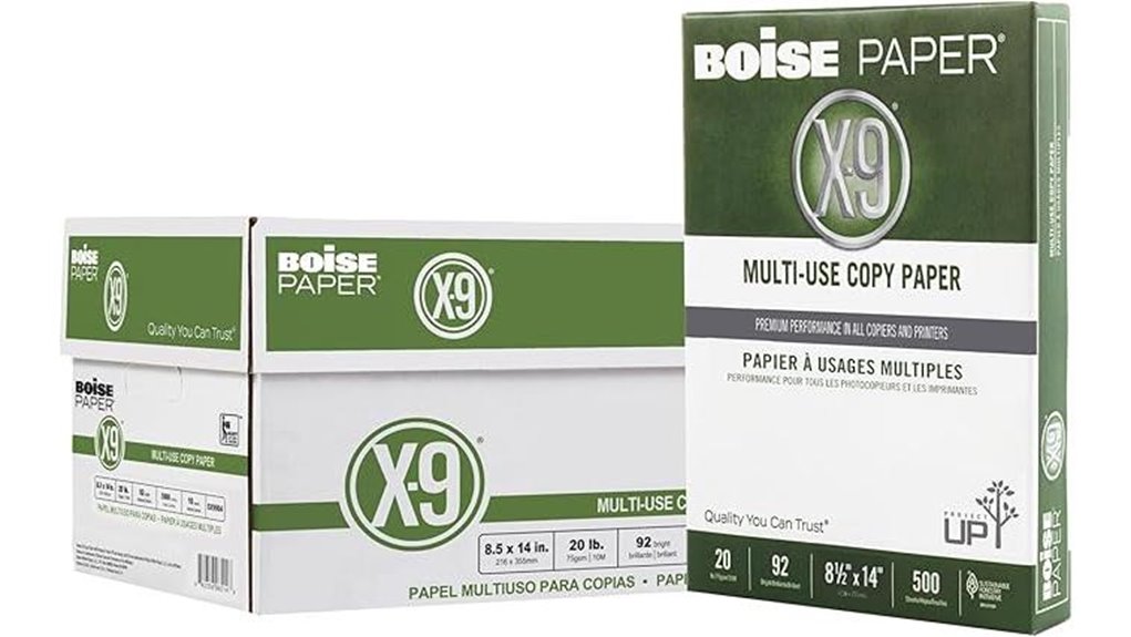 boise x 9 legal paper