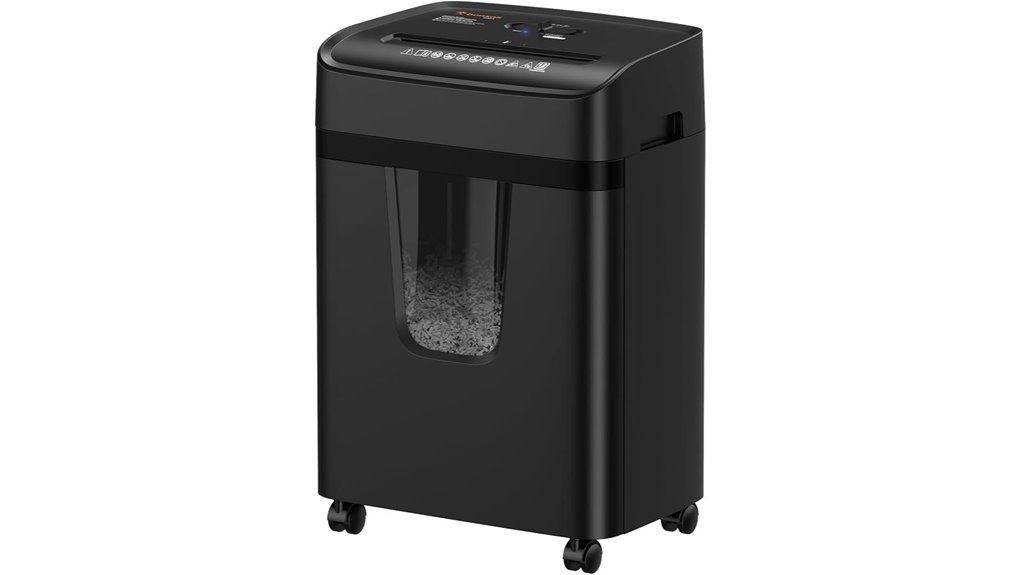 bonsaii 12 sheet cross cut shredder