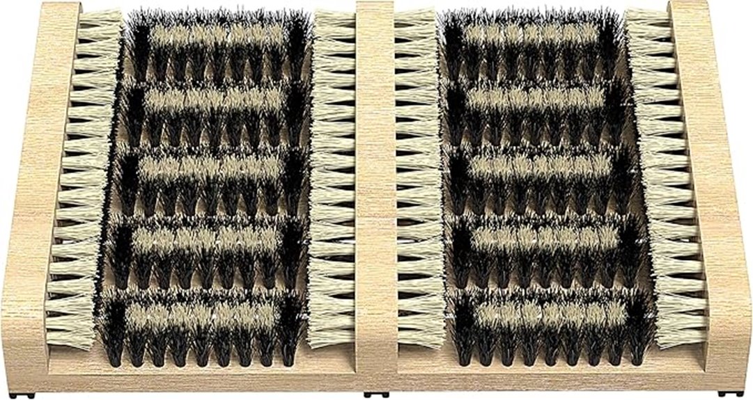 boot scrubber shoe brush mat