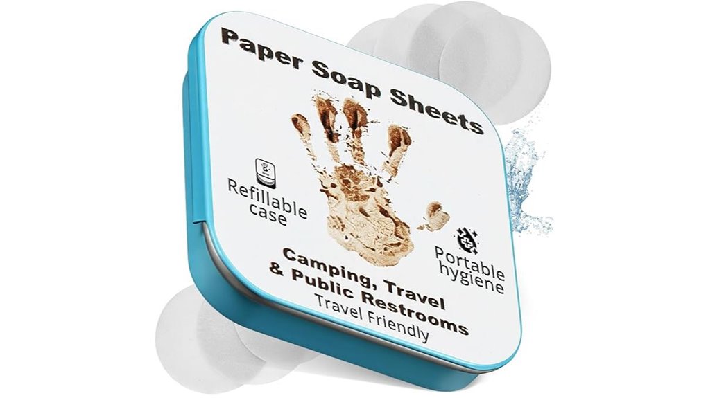 borsali portable paper soap sheets