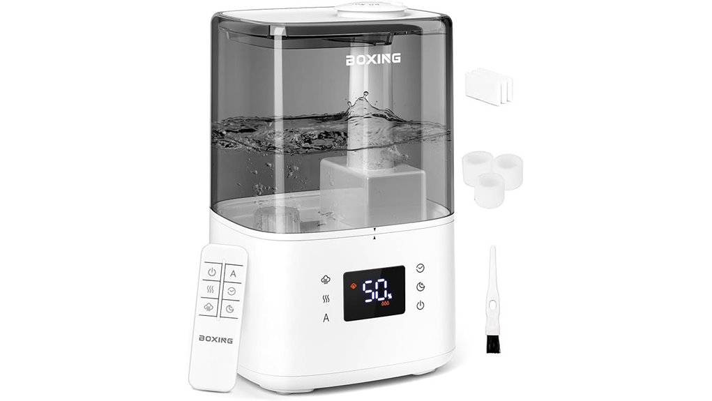 boxing 4 5l ultrasonic humidifier