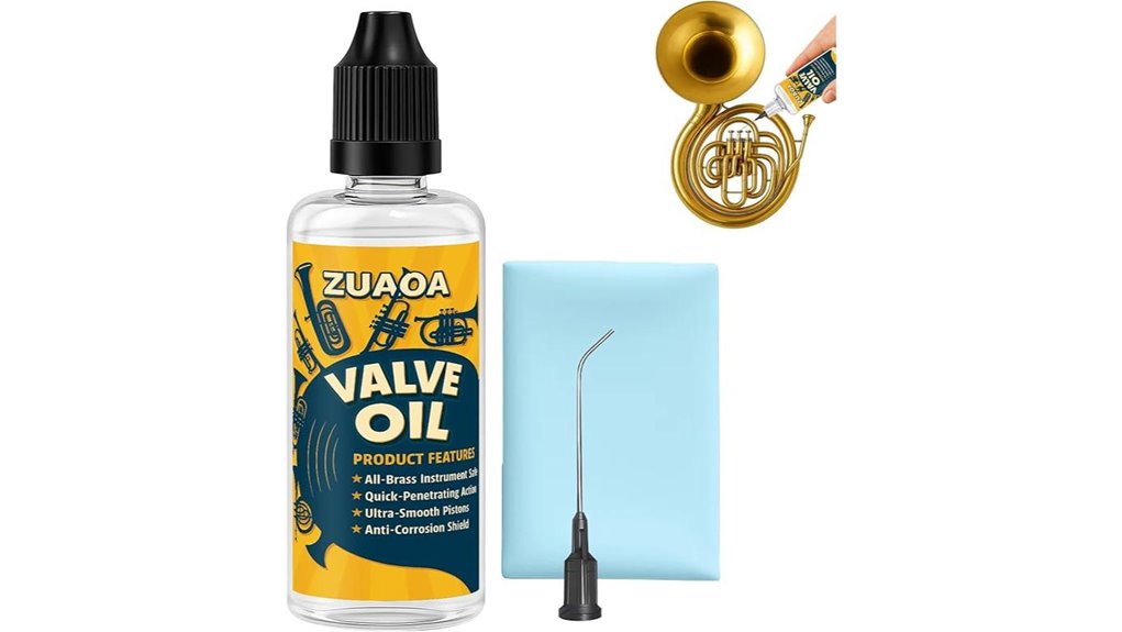 brass trumpet valve oil