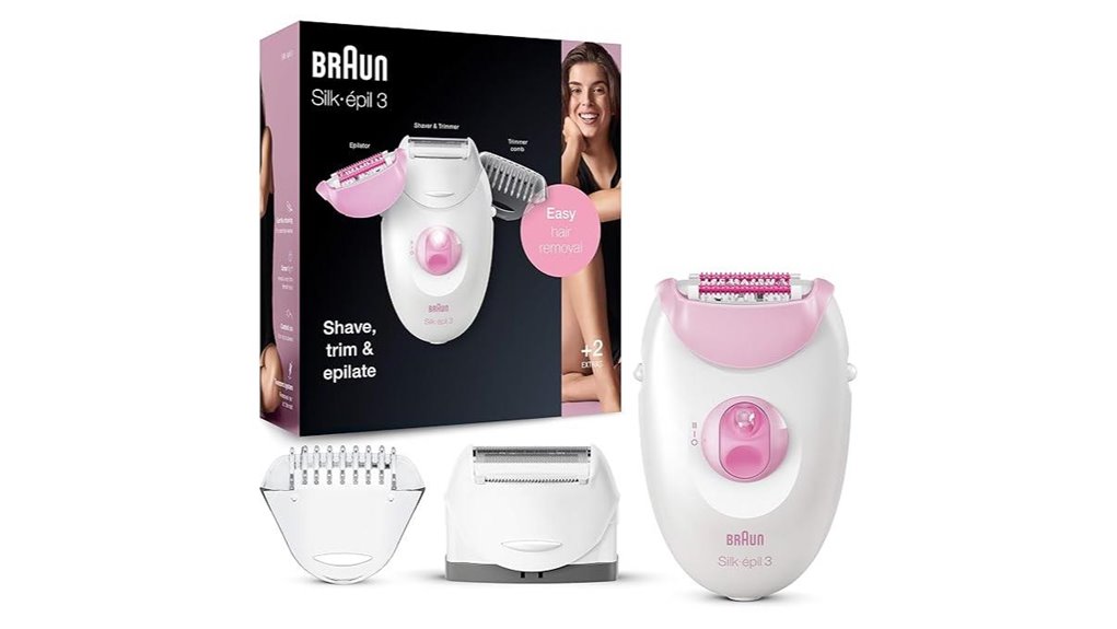 braun silk pil 3 epilator