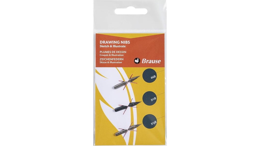 brause calligraphy metal nibs