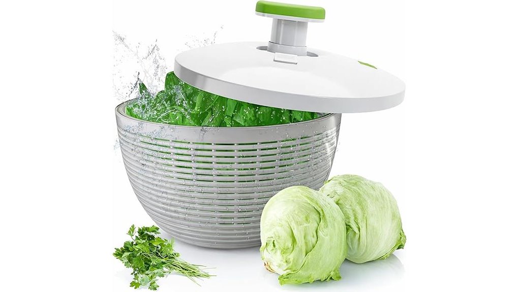 brieftons 6 2 quart salad spinner