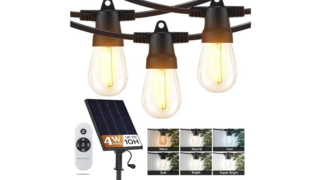 brightech 27ft solar stringlights