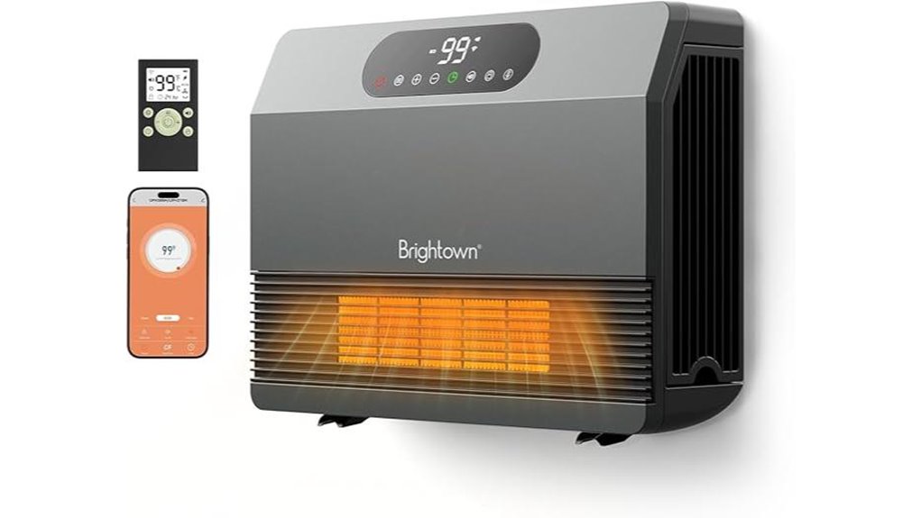 brightown 1500w smart heater