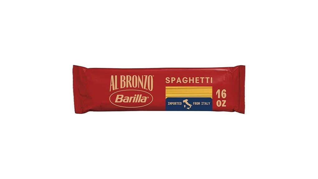 bronze cut barilla spaghetti pasta