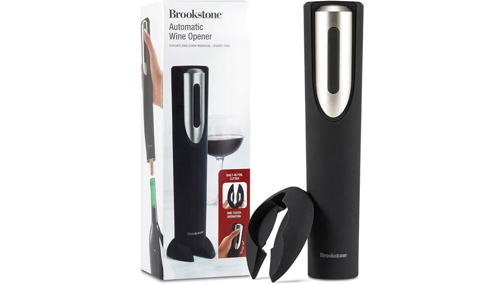 brookstone electric wine opener