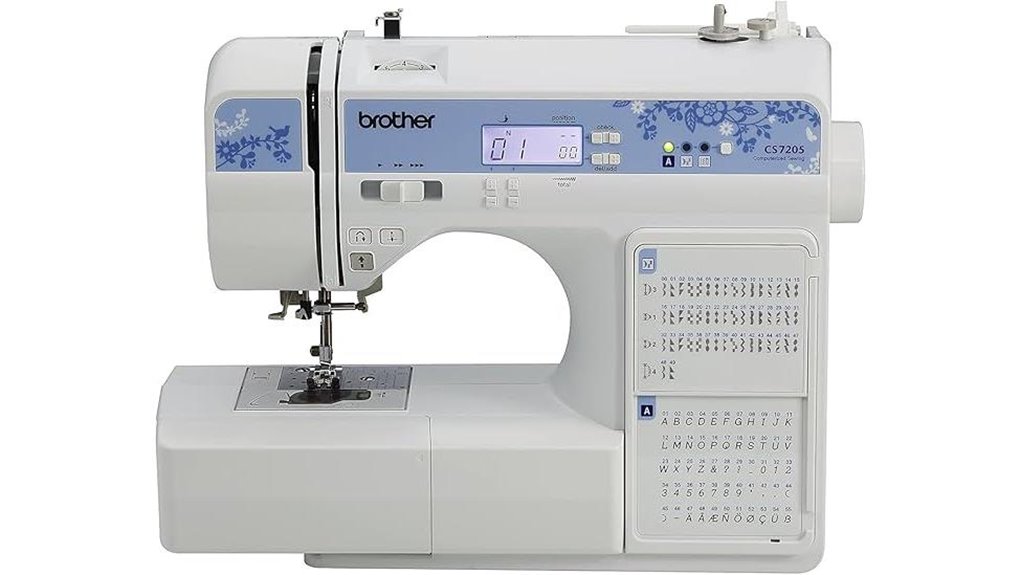 brother cs7205 computerized sewing machine