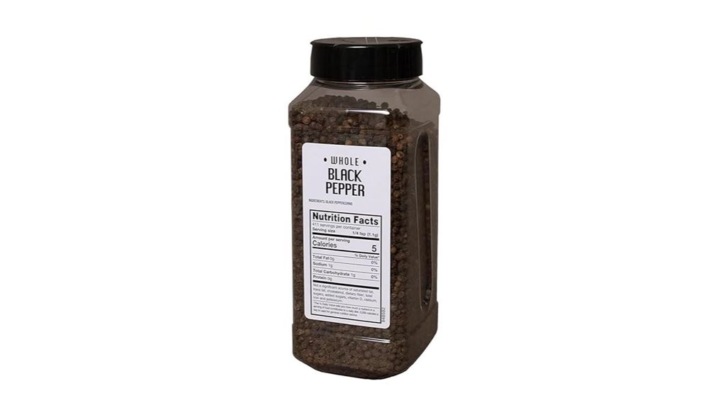 bulk whole black pepper