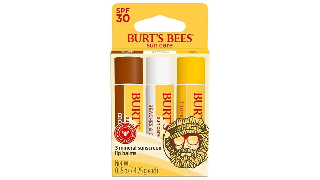 burt s bees spf30 water resistant lip balm