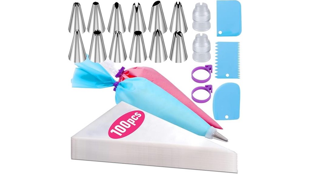 cake decorating piping kit