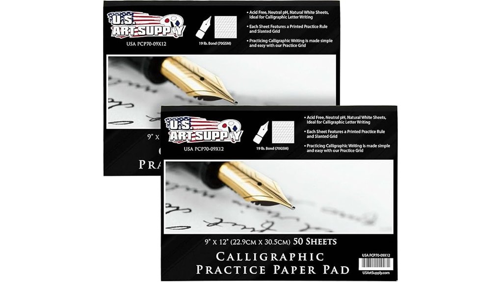 calligraphy practice paper pads