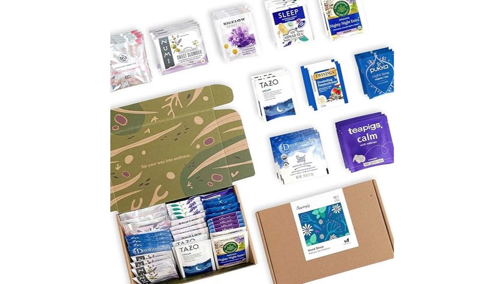 calming herbal tea sampler