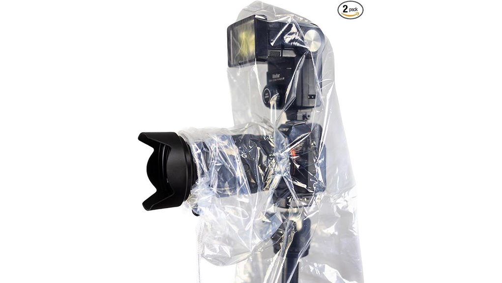 camera rain sleeve two pack