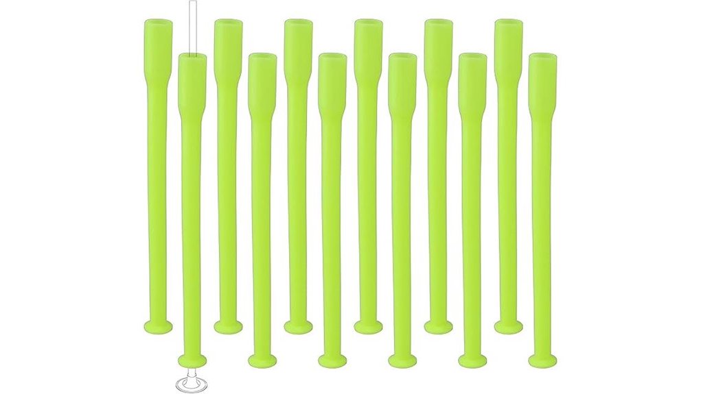 candle wick centering tubes