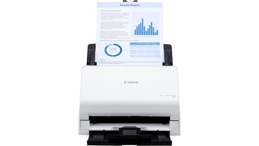 canon duplex office document scanner