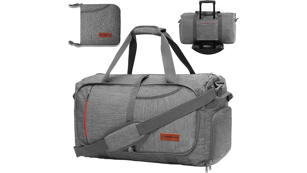 canway 65l foldable duffel