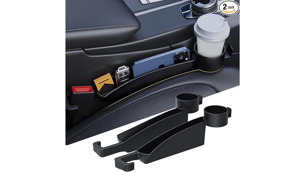 car seat gap organizer set