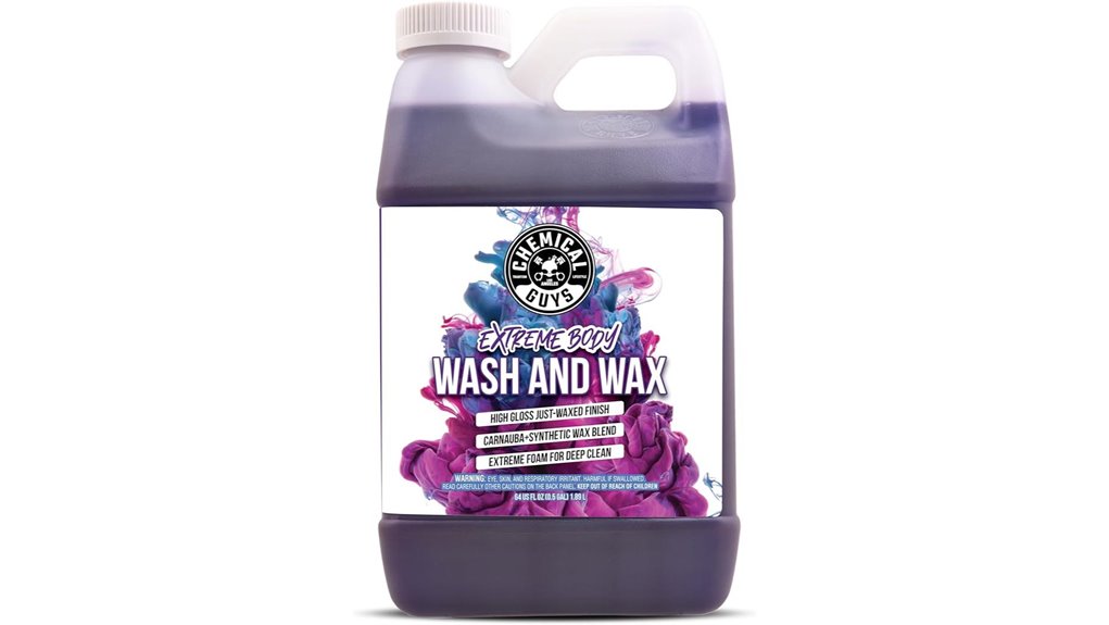 car wash soap with wax