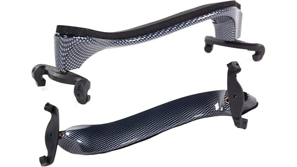 carbon fiber look violin shoulderrest