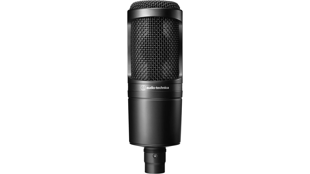 cardioid condenser studio microphone