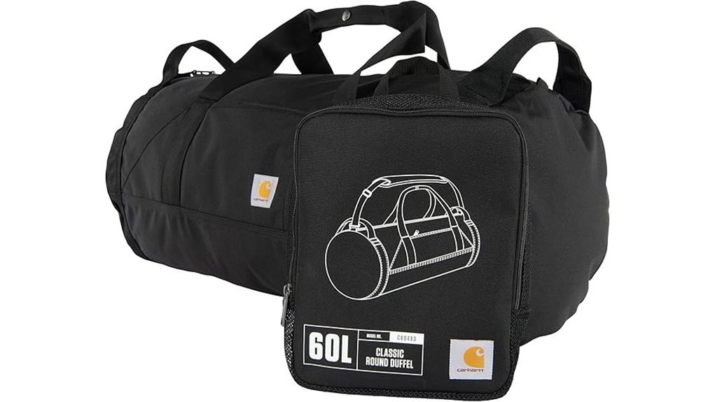 carhartt round duffel with pouch