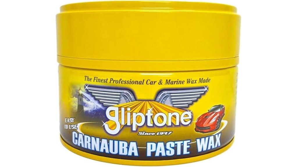 carnauba paste wax jar