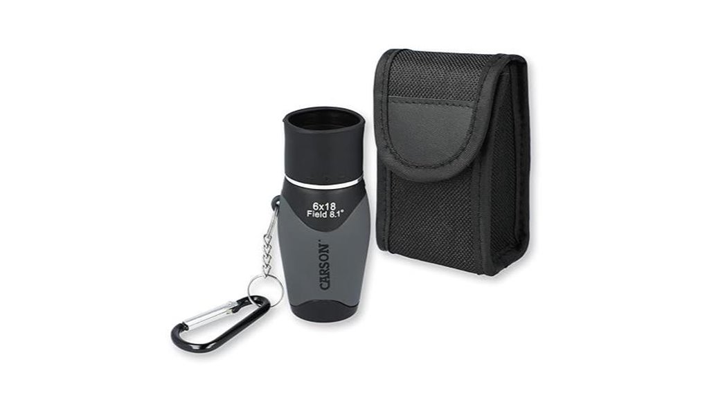 carson minimight 6x18mm monocular