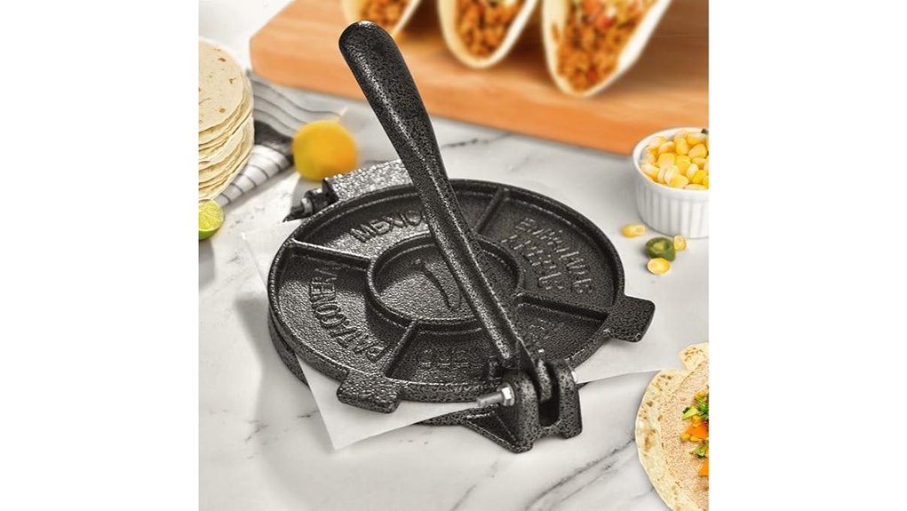 cast iron tortilla press