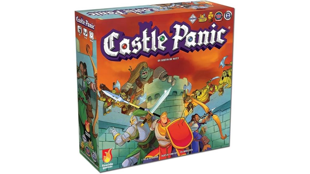castle panic cooperative boardgame