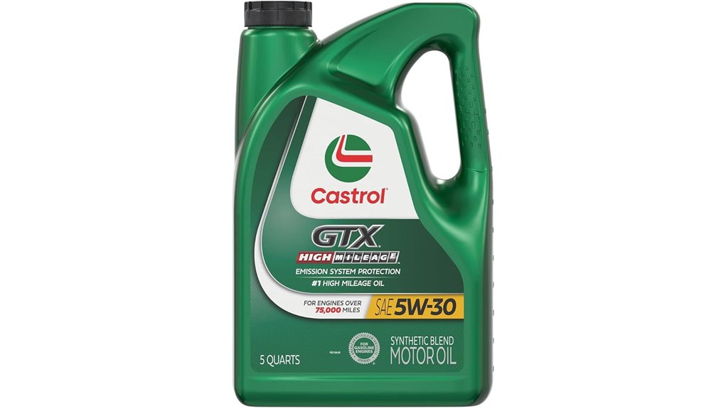 castrol gtx high mileage 5w30
