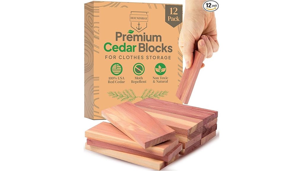 cedar blocks for storage