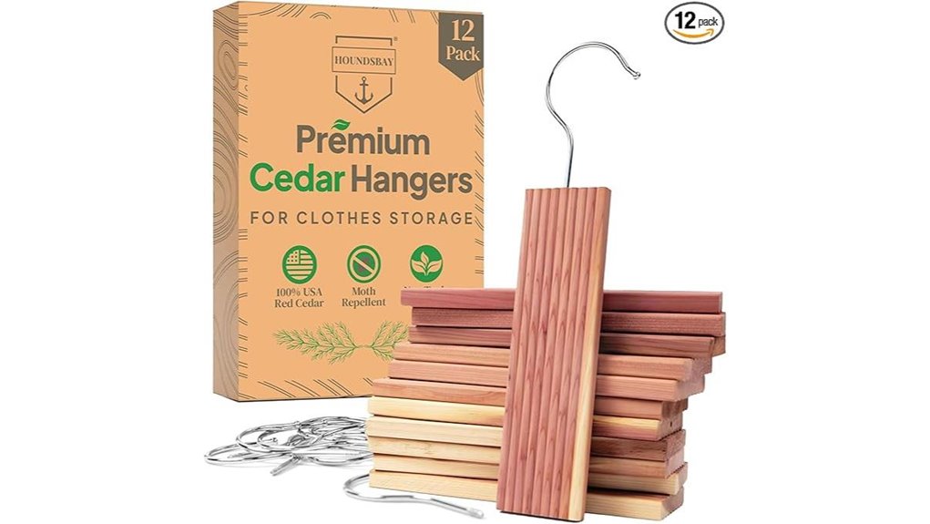 cedar hanging blocks protect clothes