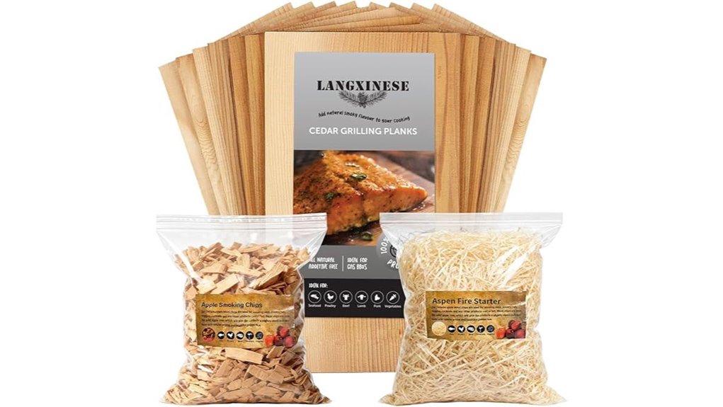 cedar planks salmon grilling chips