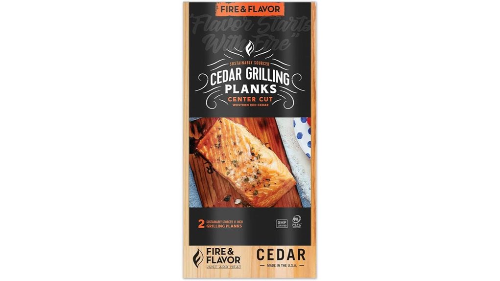 cedar salmon grilling planks