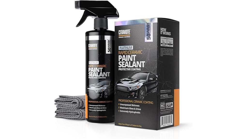 cerakote platinum ceramic paint sealant