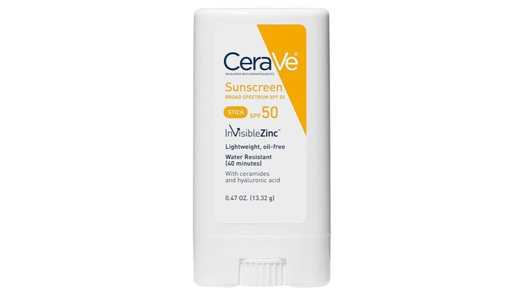 cerave mineral spf50 face stick