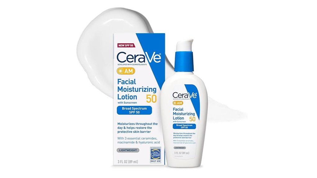 cerave spf 50 facial moisturizer