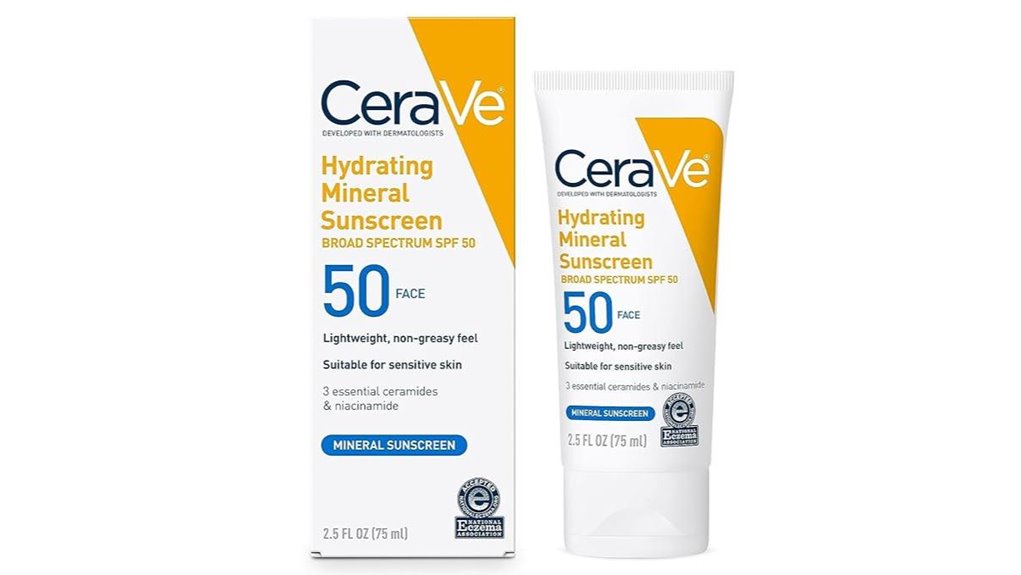 cerave travel sized mineral sunscreen