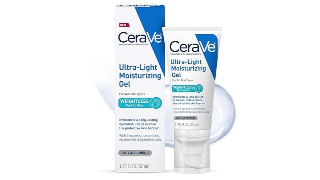 cerave ultra light hydrating gel