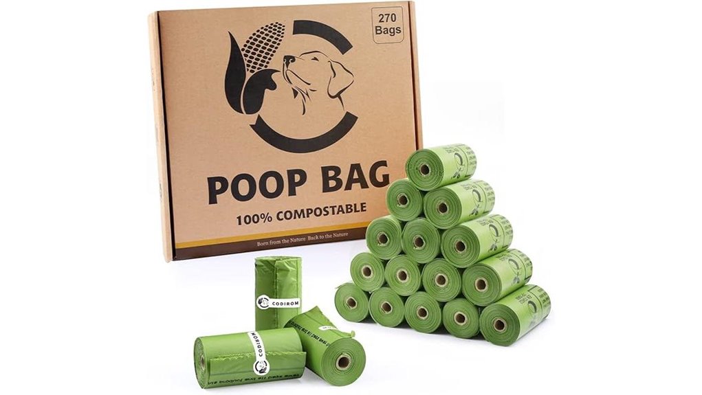 certified compostable dog poop bags