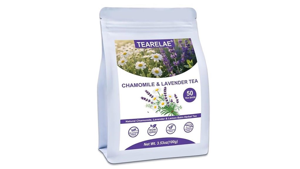 chamomile lavender relaxation tea