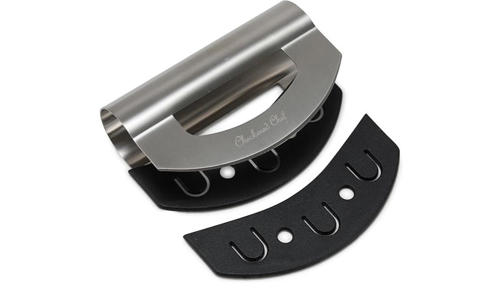 checkered chef stainless steel chopper