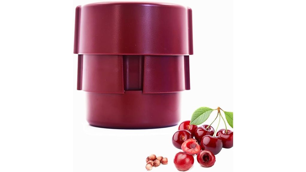 cherry pitter with storage