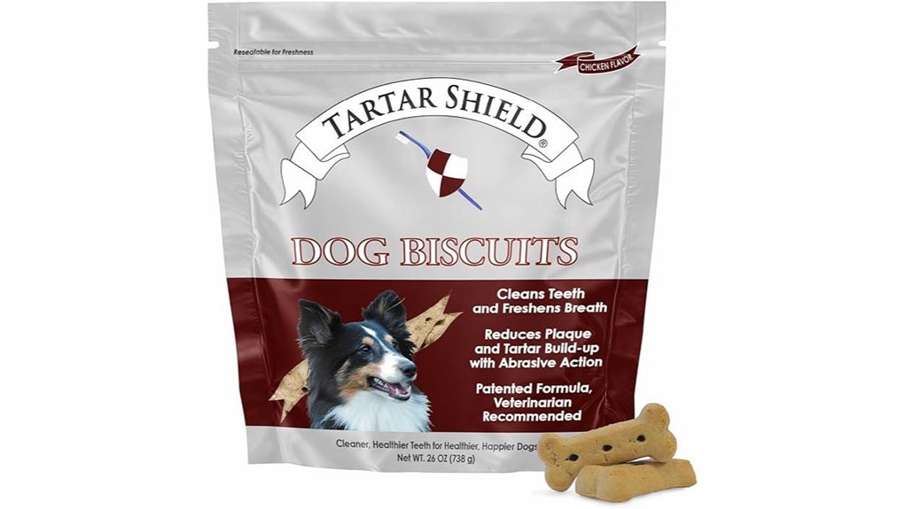 chicken flavored tartar control biscuits