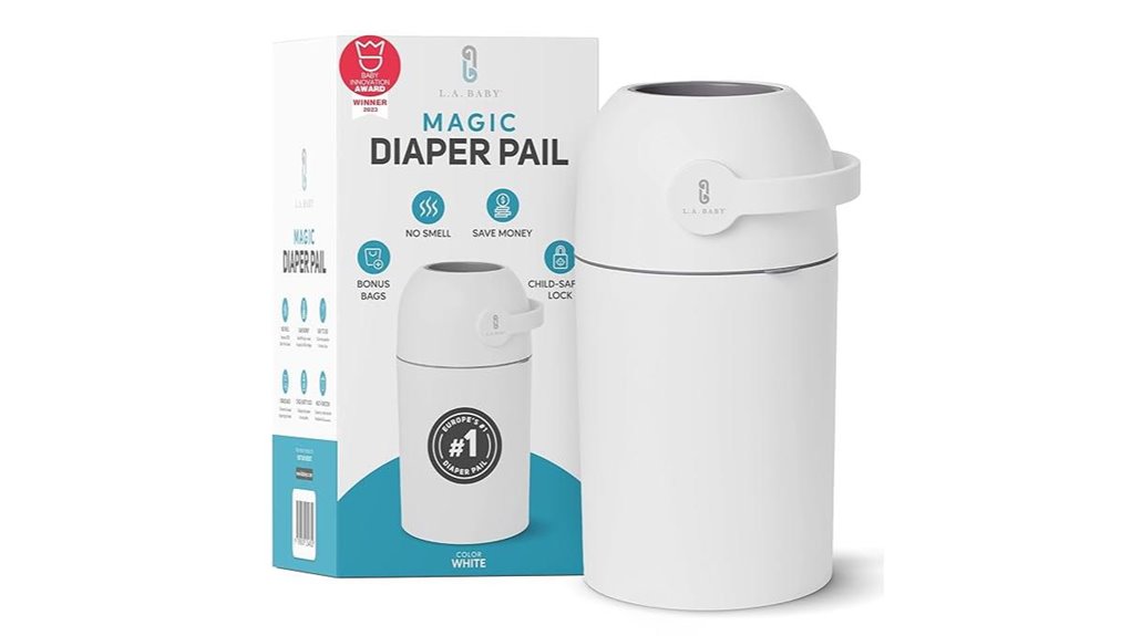 child safe odor free diaper pail